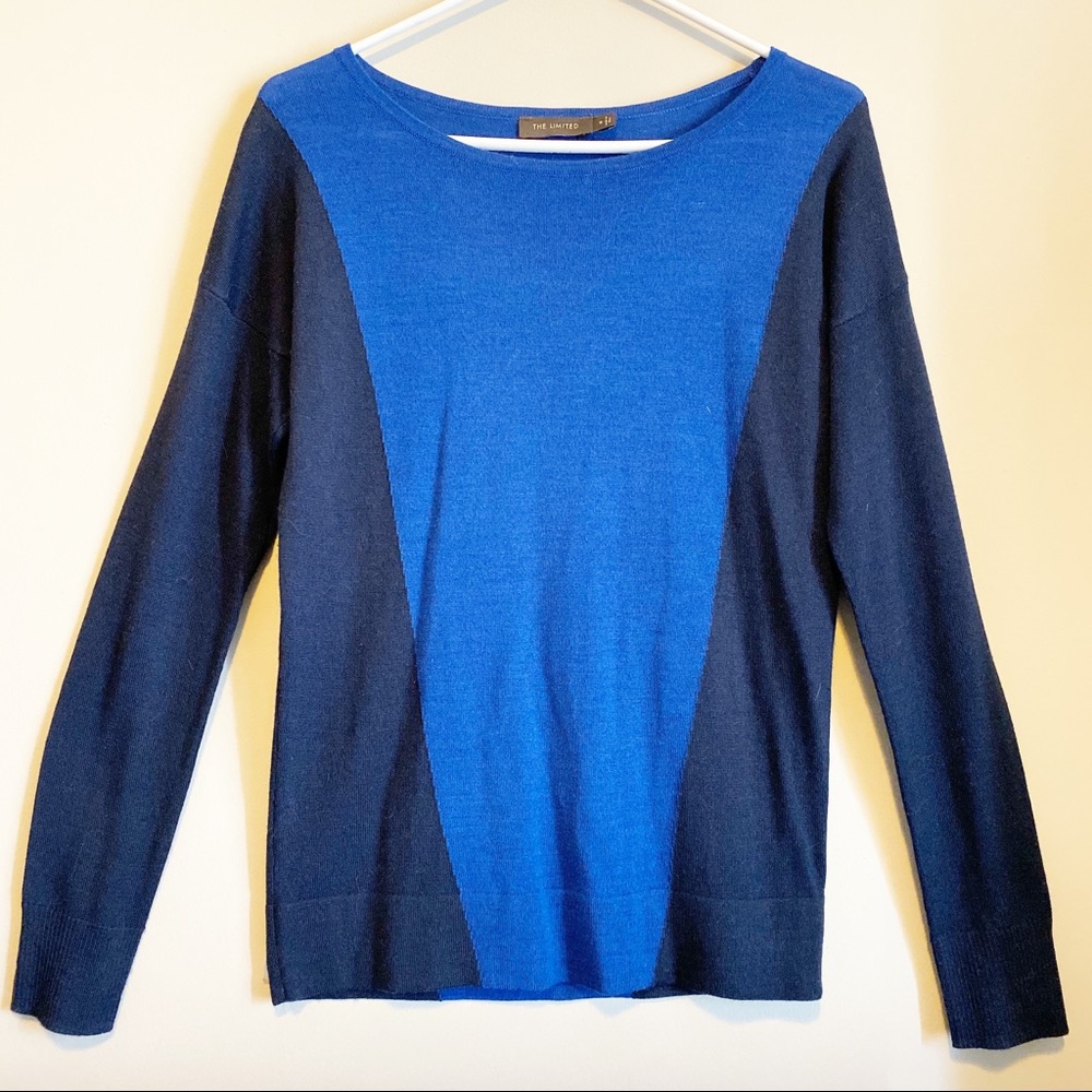 The Limited colorblock sweater